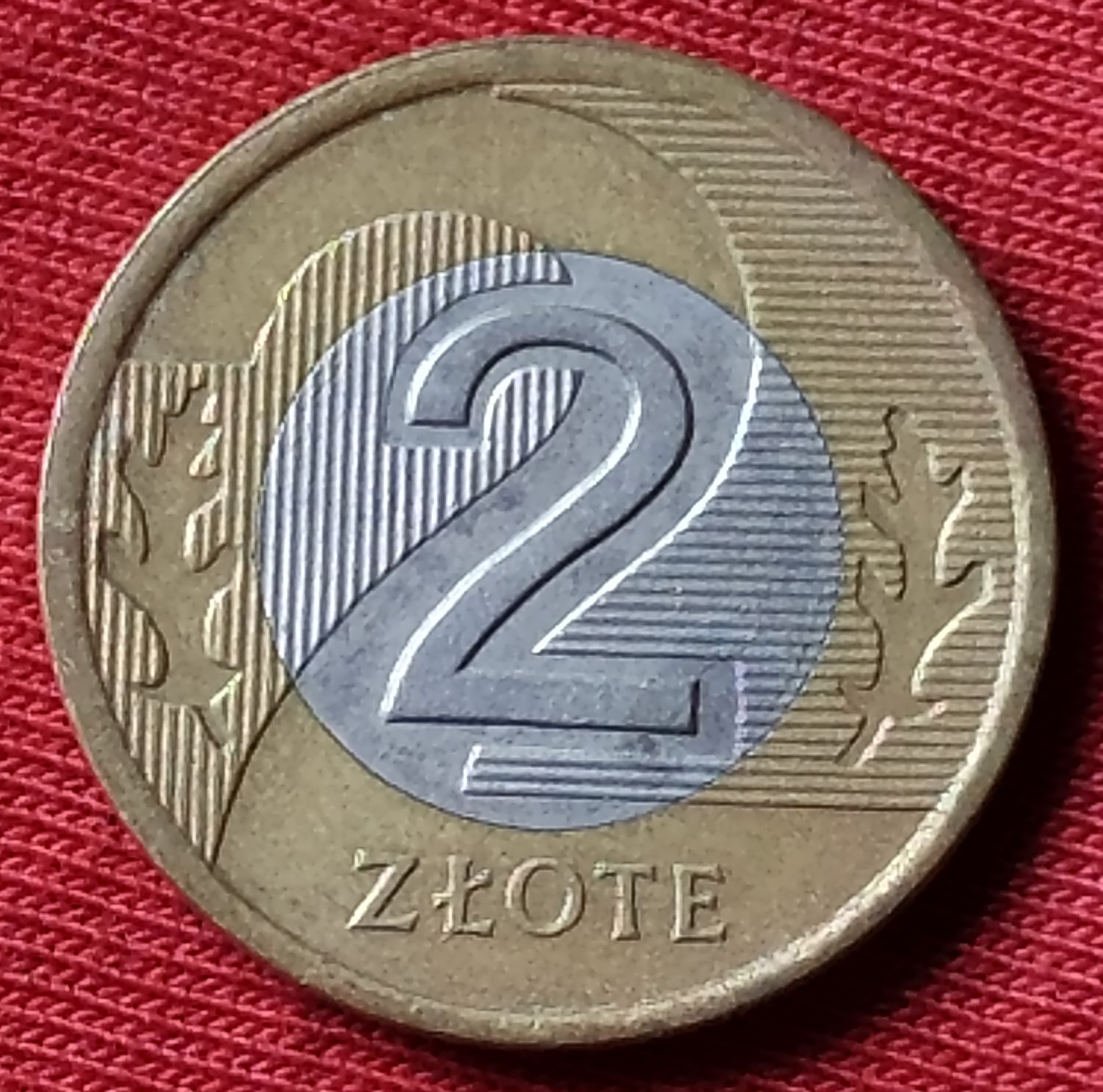 1995 Poland 2 Zlote Bimetallic 