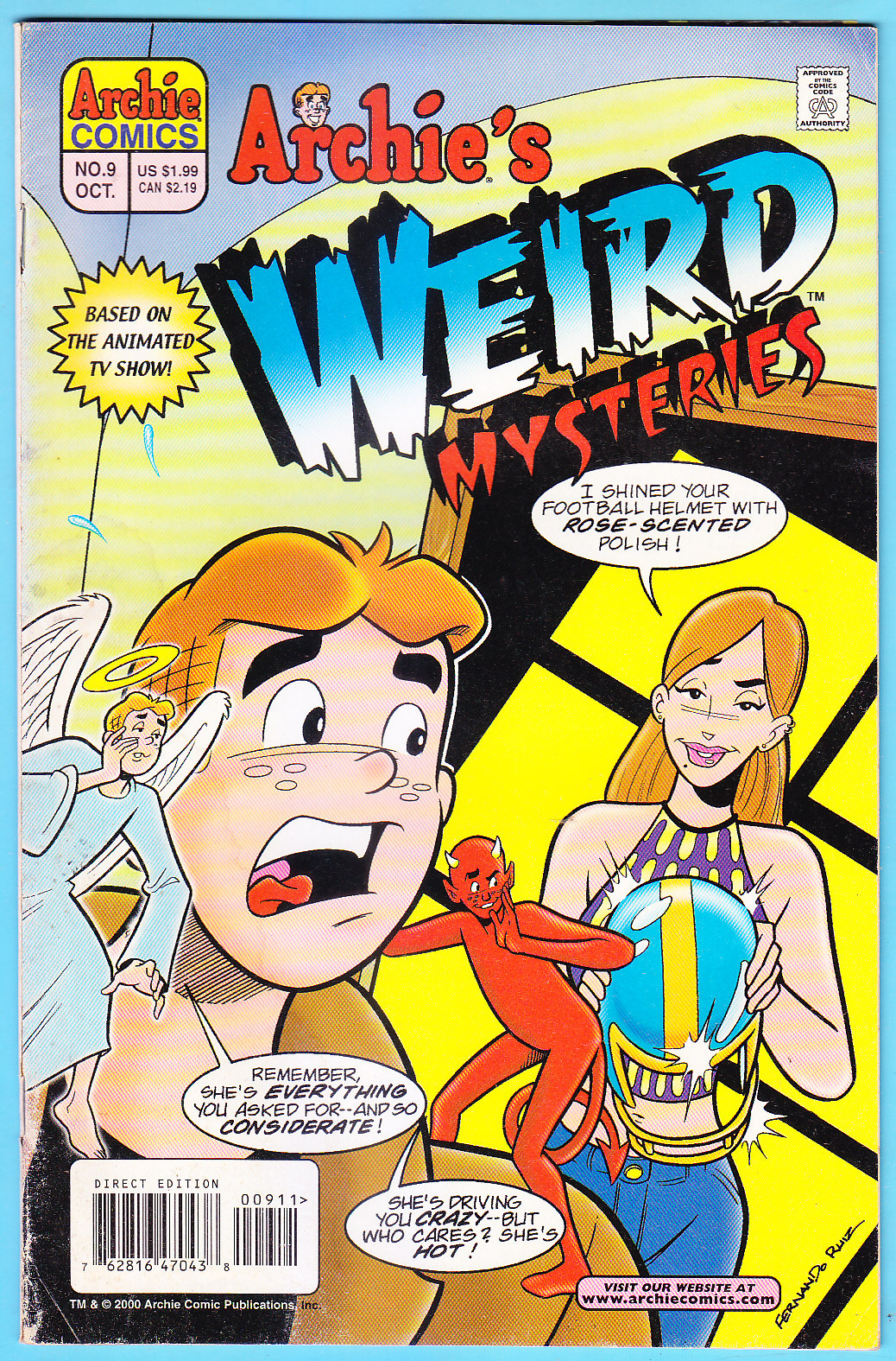ARCHIE COMIC - # 9 - WEIRED MYSTERIES - AS PER SCAN - B1
