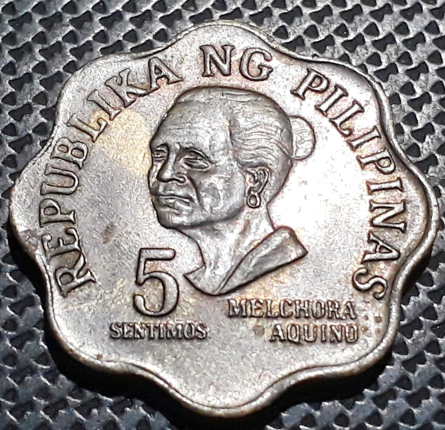 PHILIPPINES 5 SENTIMOS COIN 1976 - Melchora Aquino, known as the "Mother of the Philippine Revolution"