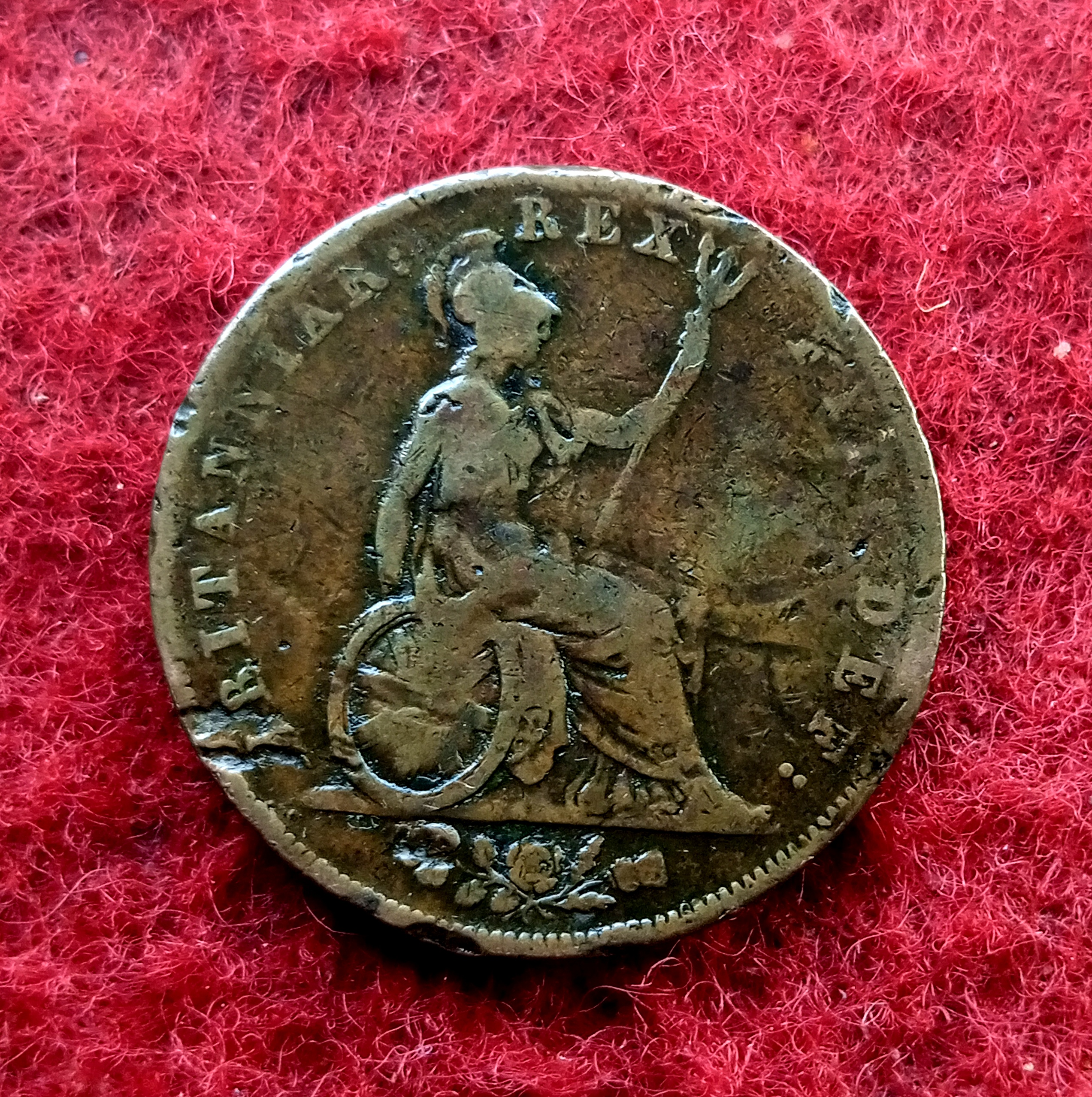 1826 George IV Copper Penny
